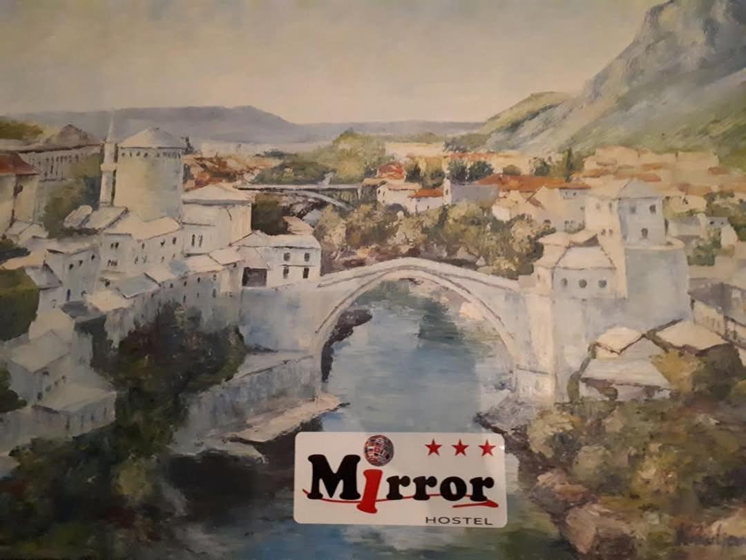 Hostel Mirror Mostar Exteriör bild